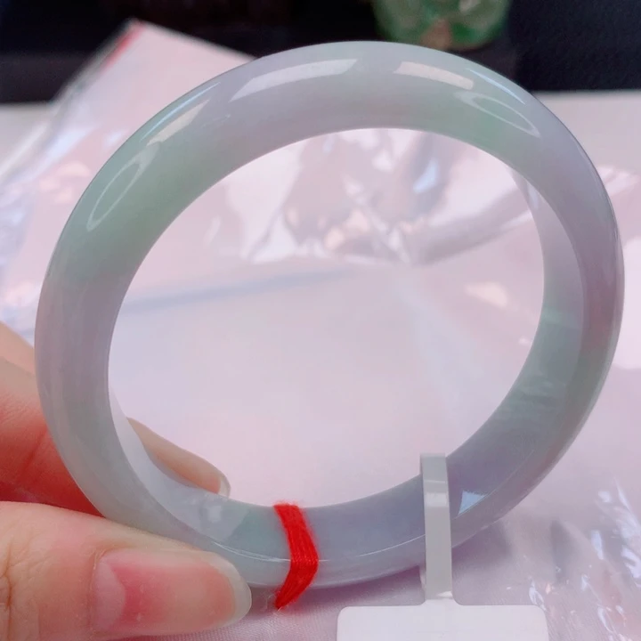 翡翠未镶嵌手镯54圈