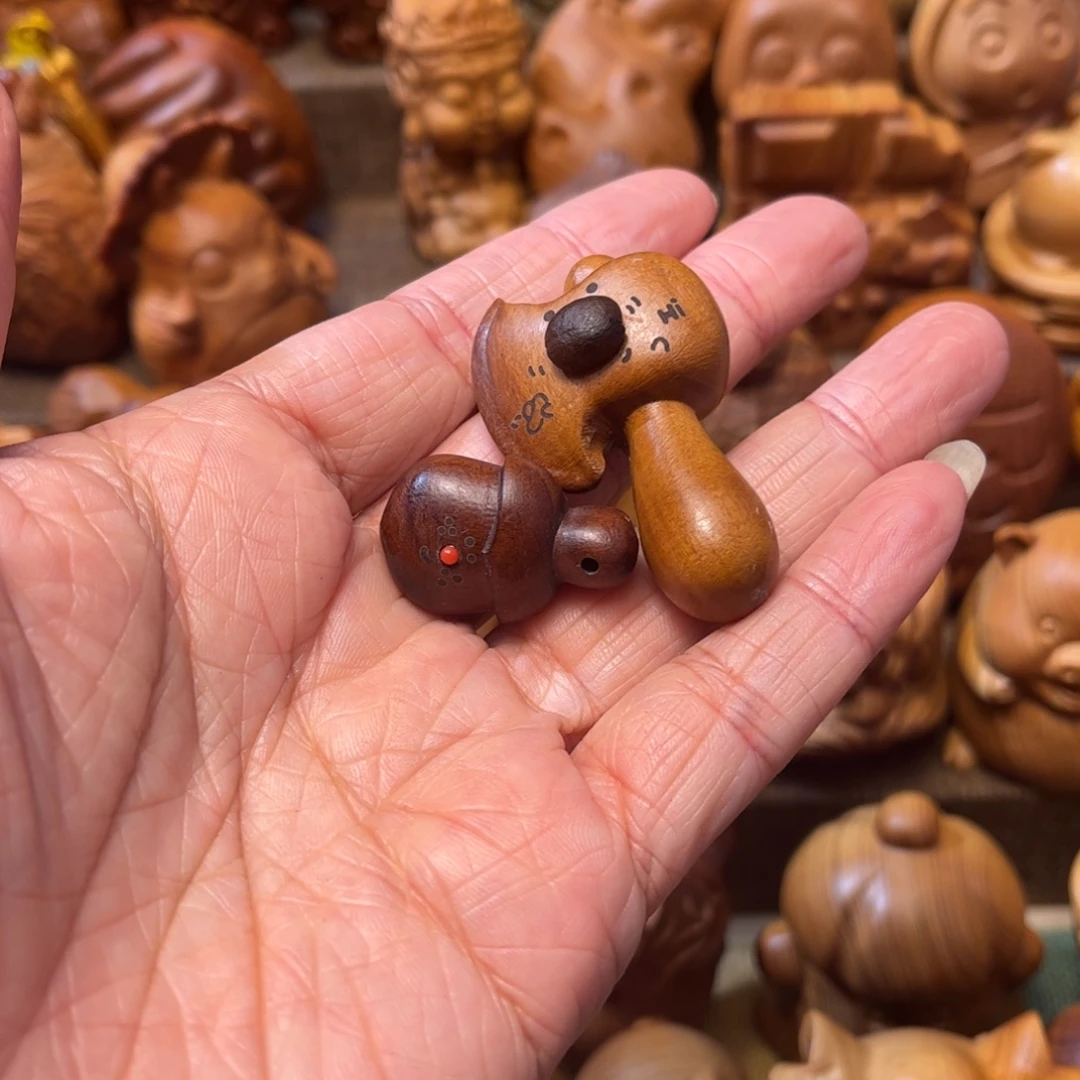 柏木把件斧头和剑