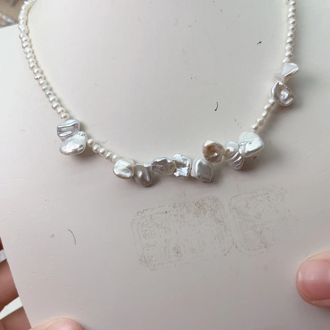 淡水珍珠未镶嵌颈饰