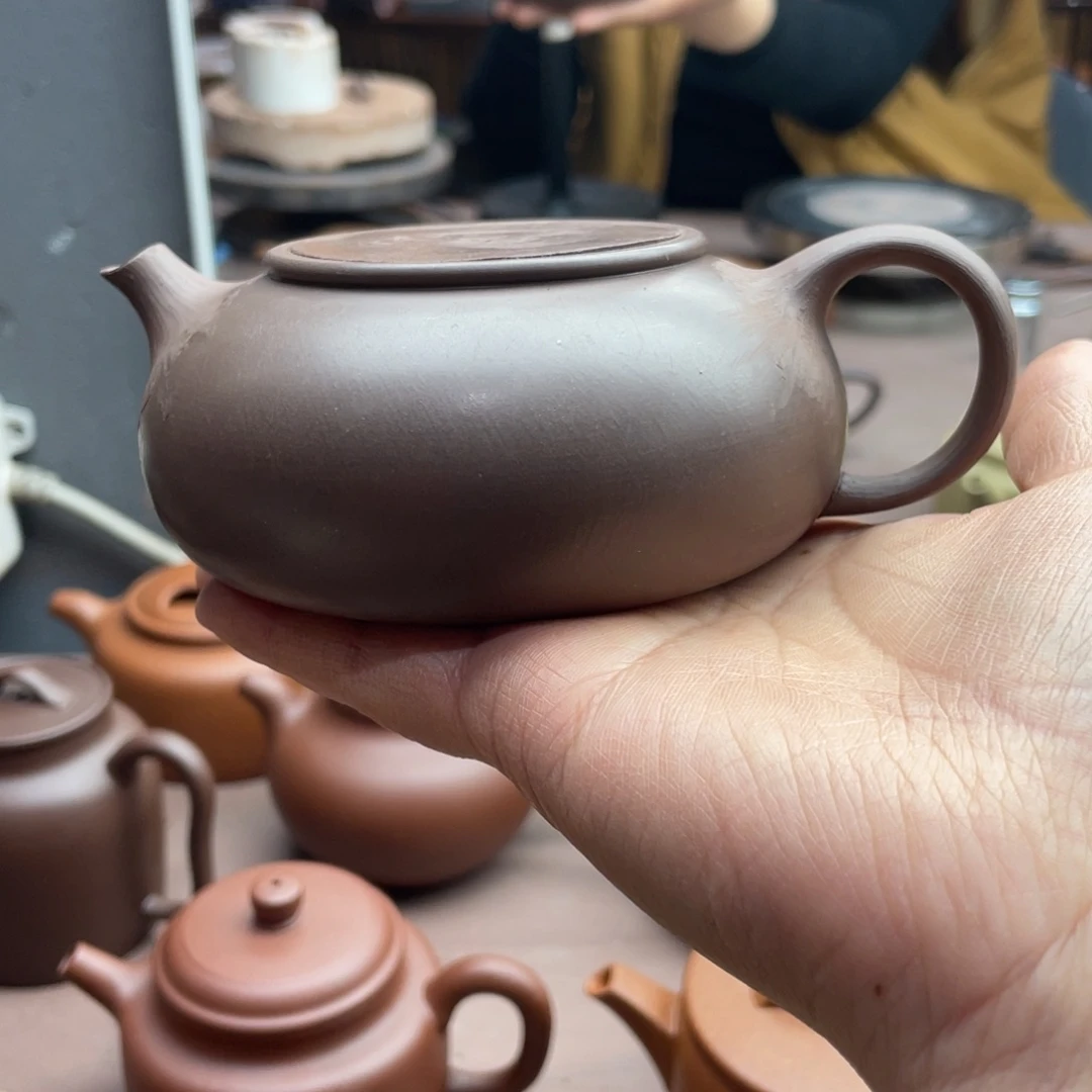 紫泥茶壶手工制作