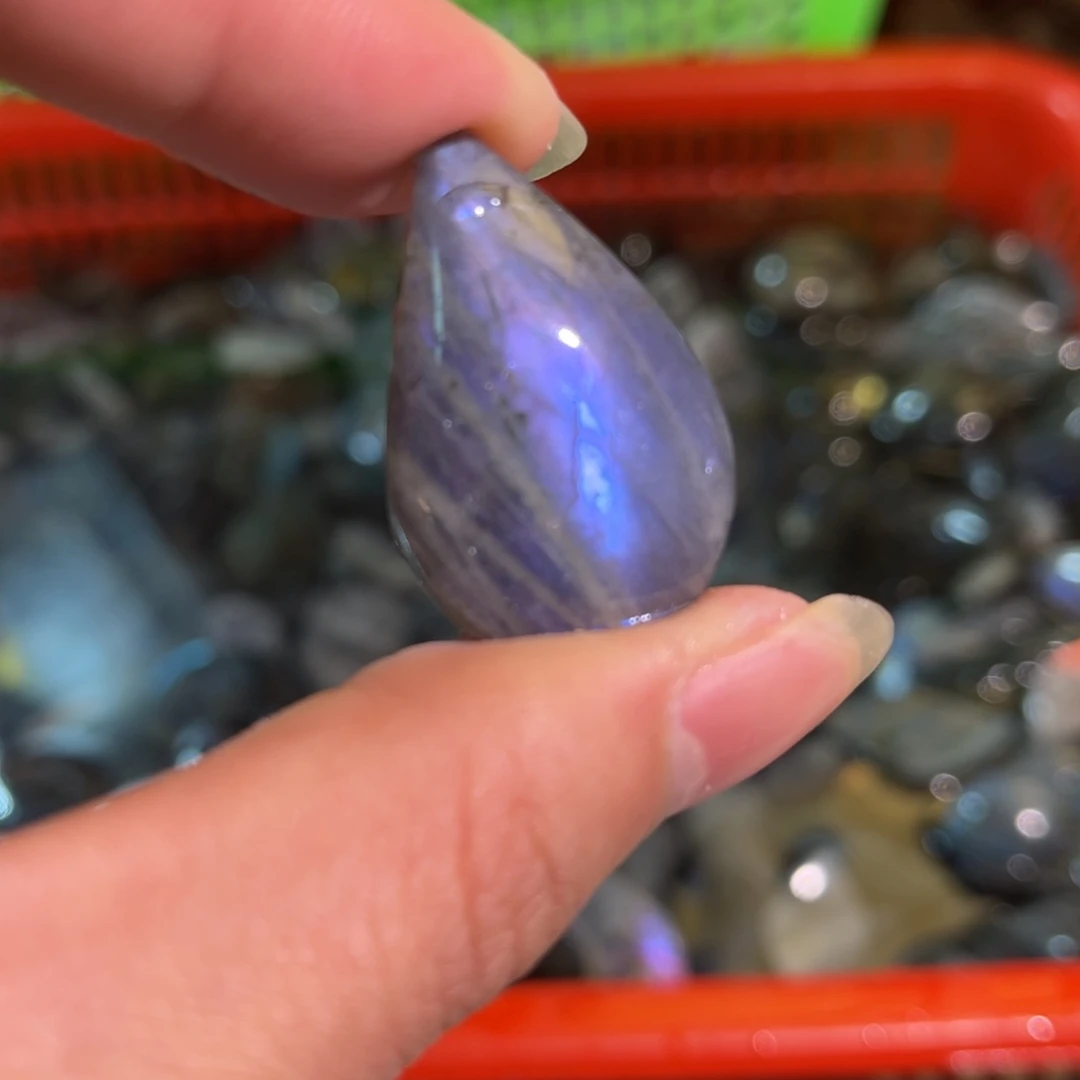 拉长石吊坠未镶嵌L**.