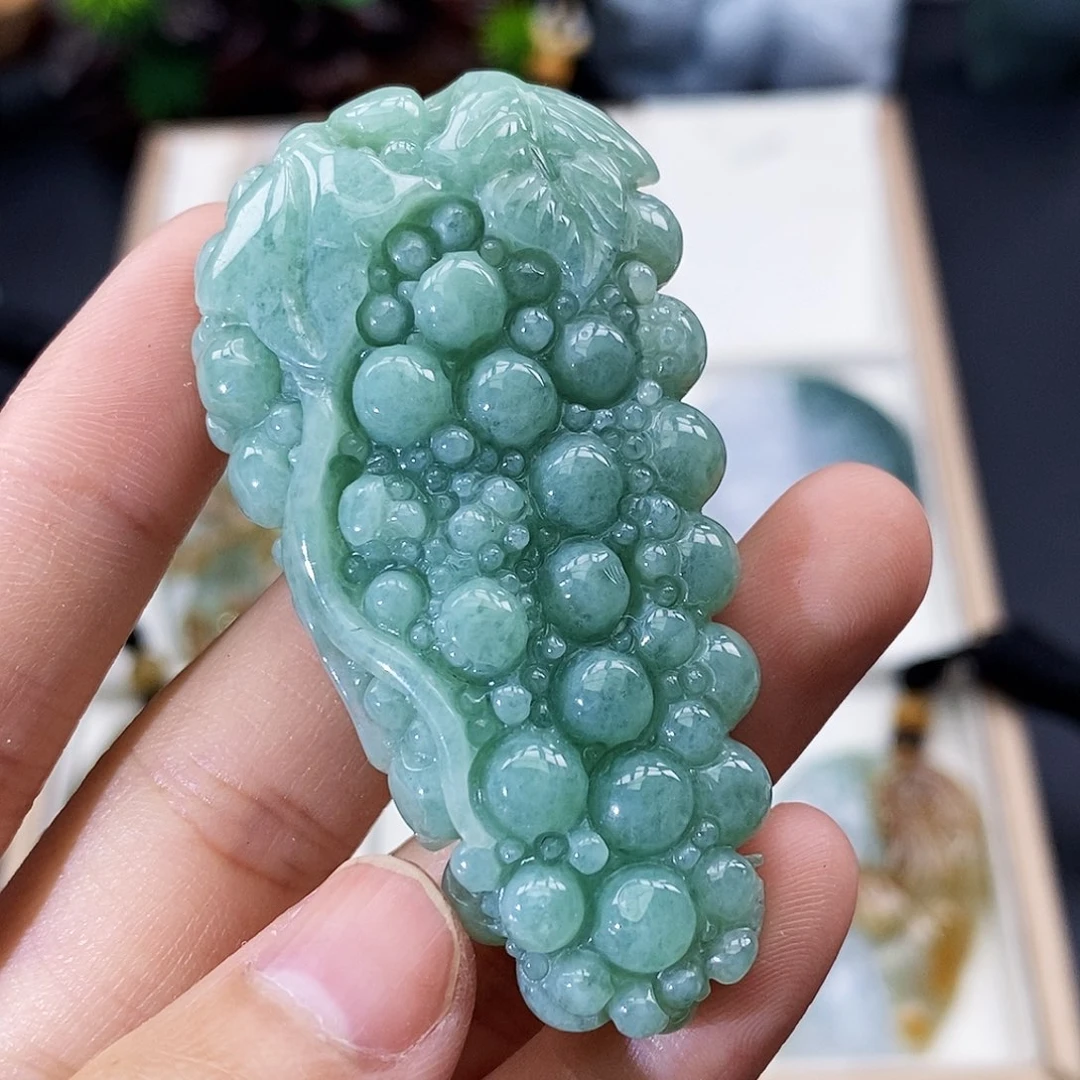 颈饰未镶嵌翡翠缅甸翡翠a货