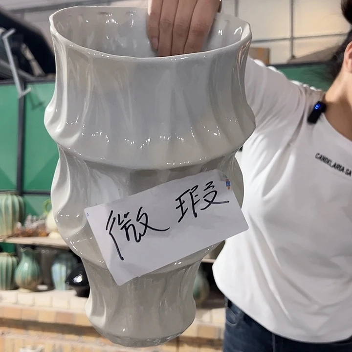 景德镇陶瓷花瓶花器微瑕