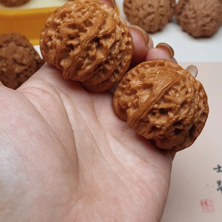 把件文玩核桃苹果园42