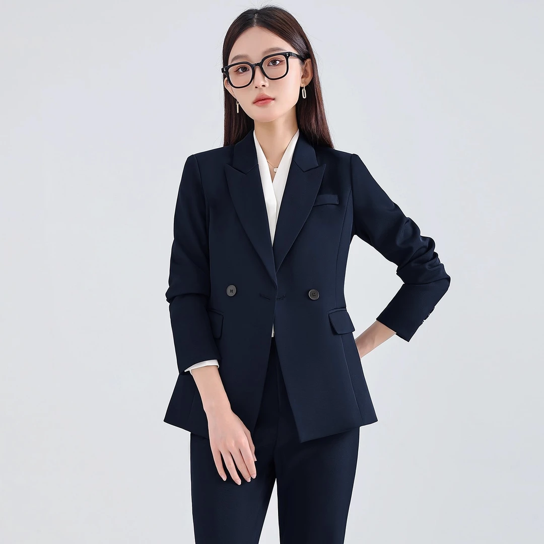 大学生西装套装女正装2025秋冬季高级感经理面试西服气质工作服