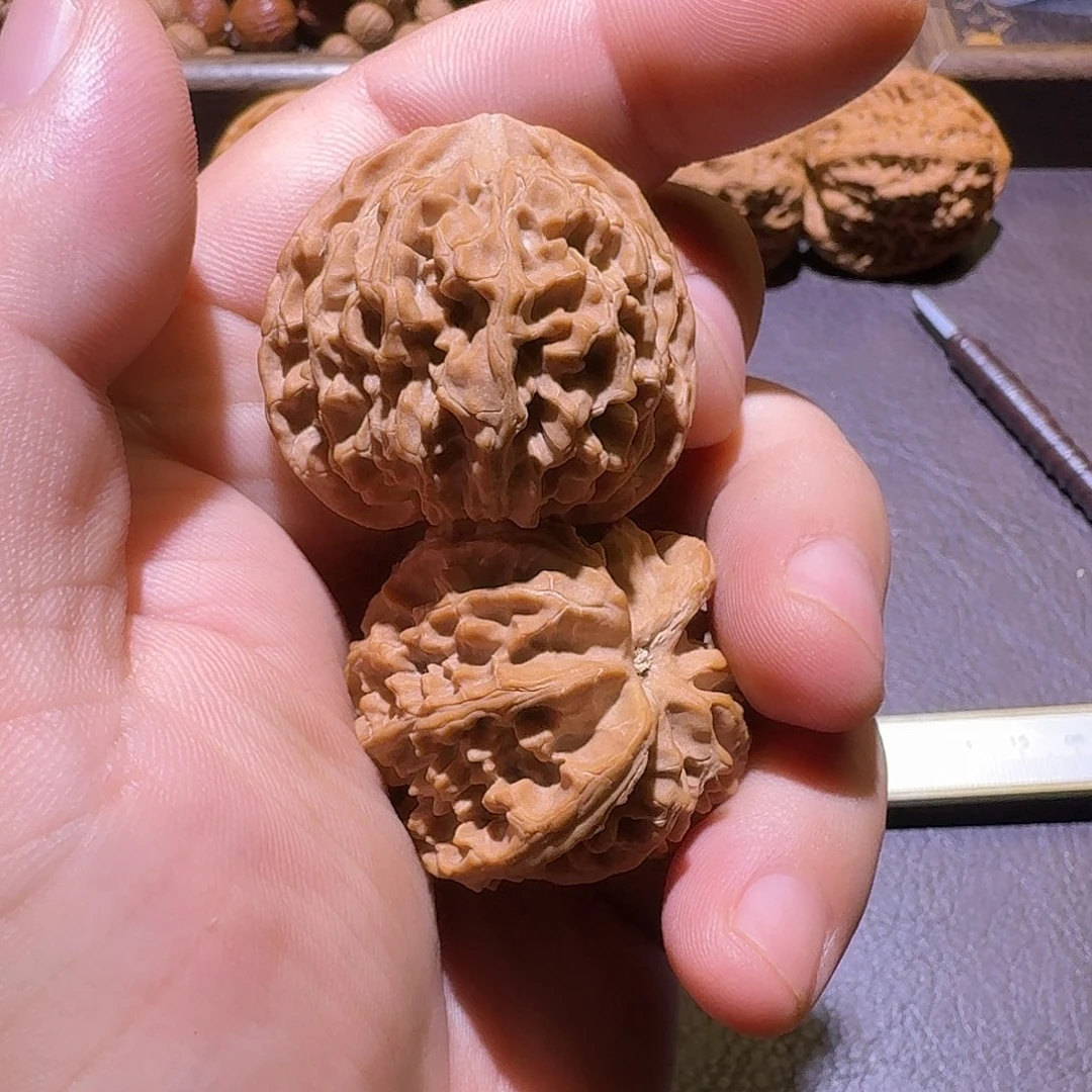 文玩核桃把件三号苹果