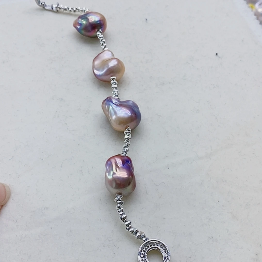 【闪购商品】淡水珍珠耳饰银S925镶嵌用****）