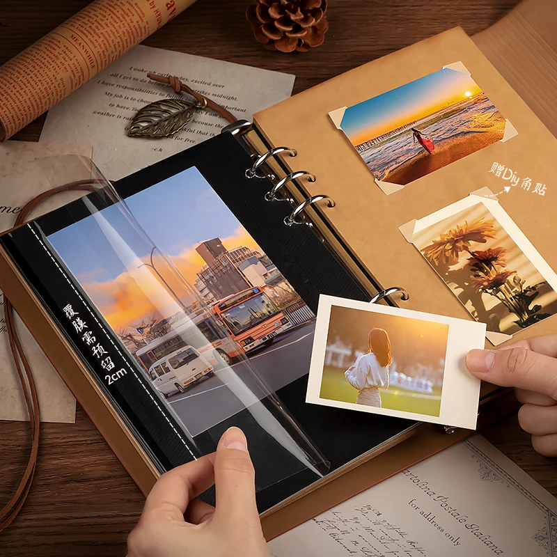 旅行纪念相册恋爱回忆照片小卡收纳diy生日礼物送男女朋友DIY手账