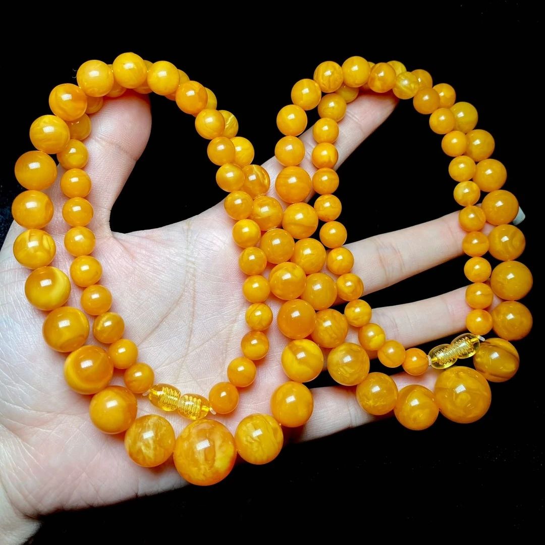 【云上好物】20 DS06812-蜜蜡塔链-多样性发一件-8-16mm（JG）