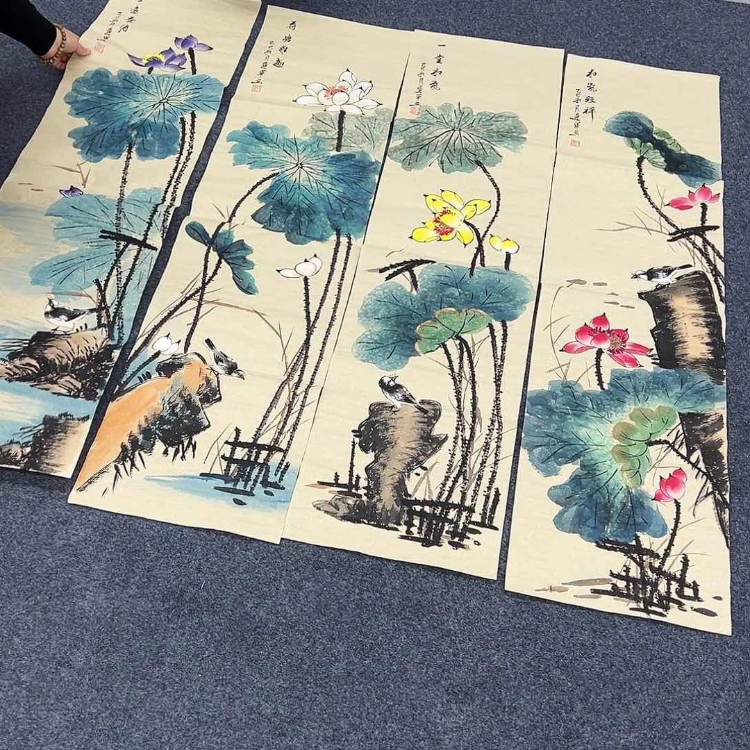 国画纯手绘作品欣赏