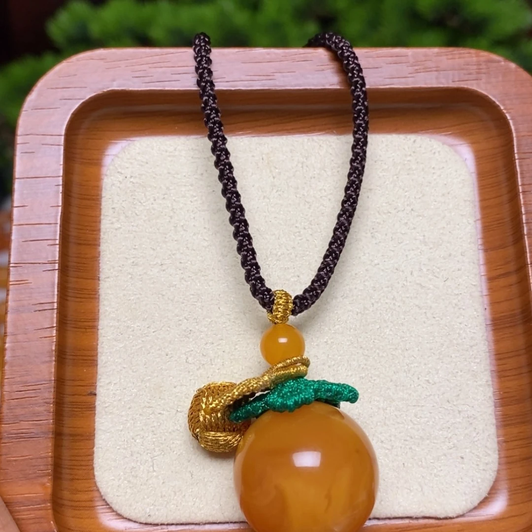 【闪购商品】蜜蜡颈饰未镶嵌项链