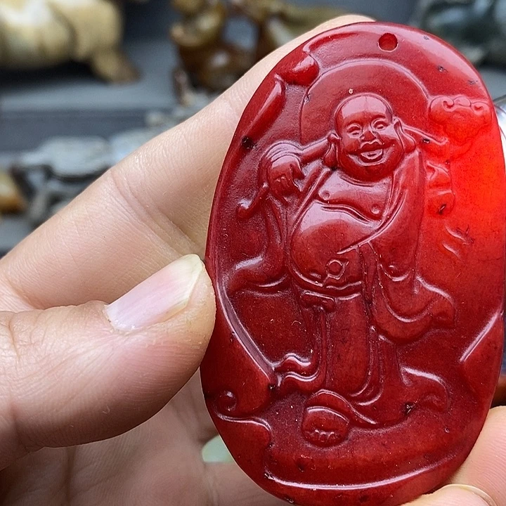 未镶嵌蛇纹石玉颈饰