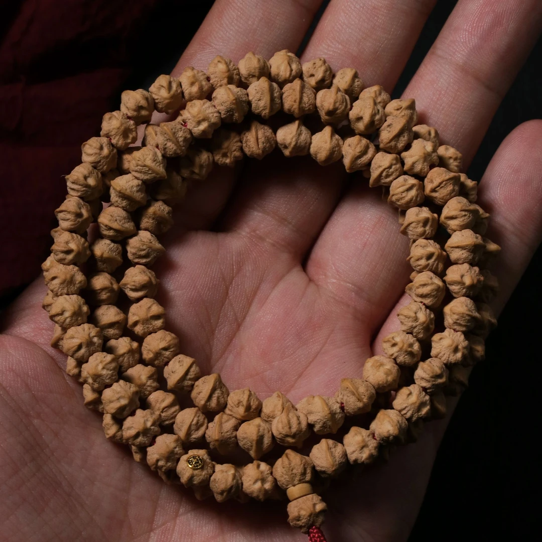 【毒刺】S金标·原桩横打粉油皮玉化籽高油高密热振百香籽长串