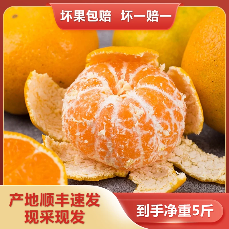 【湘佳】石门蜜橘 皮薄多汁酸甜口，顺丰快递
