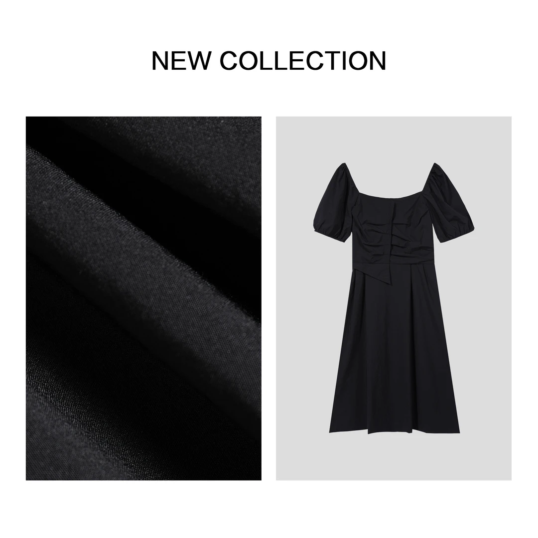 【芳芳专属】L5F36027A夏季经典高级感连衣裙-6027