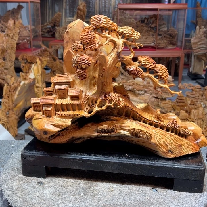 柏木（崖柏）蚊*精品崖柏山里人家