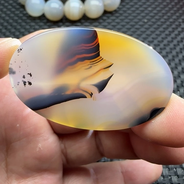 用***3玛瑙/玉髓未镶嵌颈饰