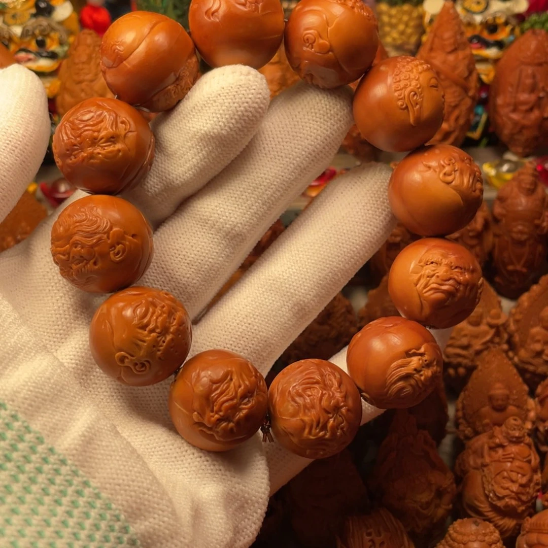 橄榄核手串/手链马*泉十八罗汉