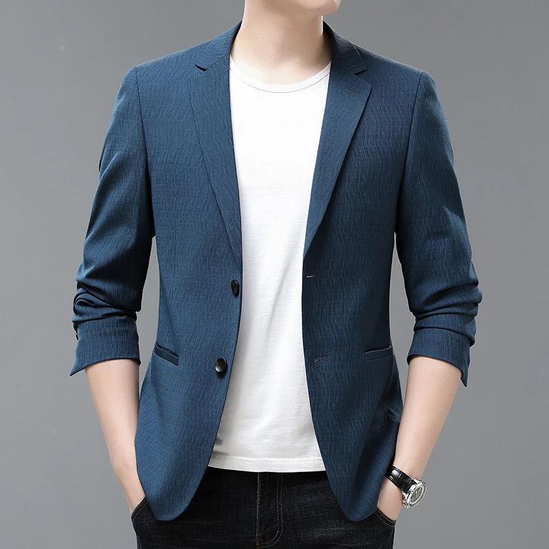 男士休闲小西服高档品质经典有型休闲百搭时尚潮流男士休闲西服