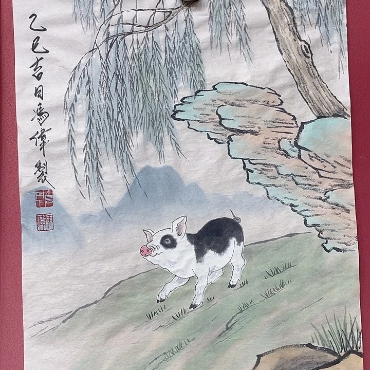 国画冯老师手绘作品