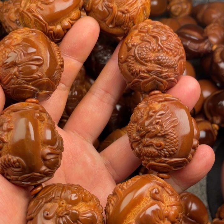 浮***梦吊坠橄榄核橄榄核