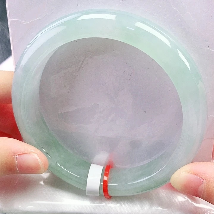 翡翠未镶嵌手镯58圈