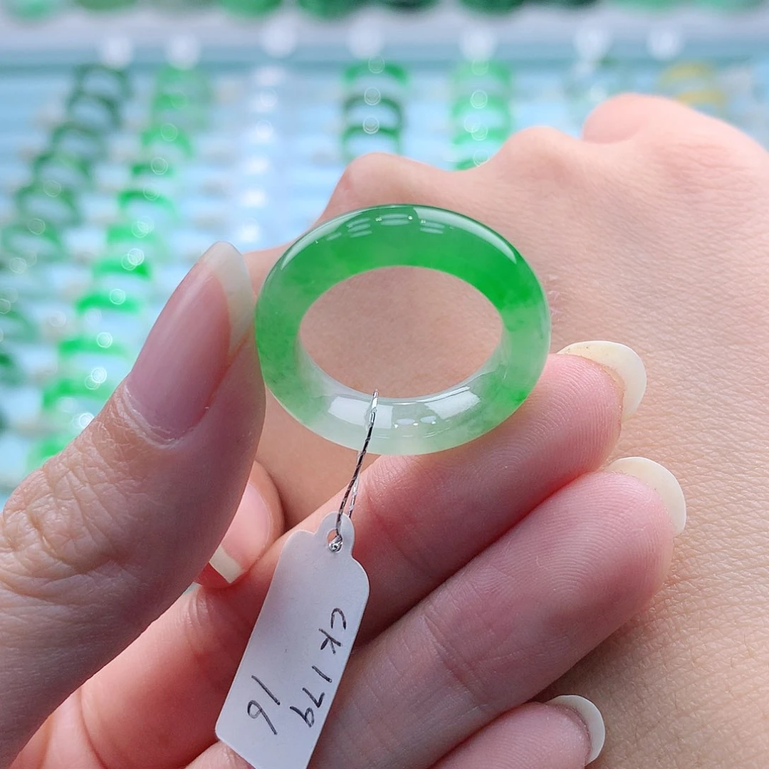 未镶嵌戒指翡翠A货缅甸翡翠