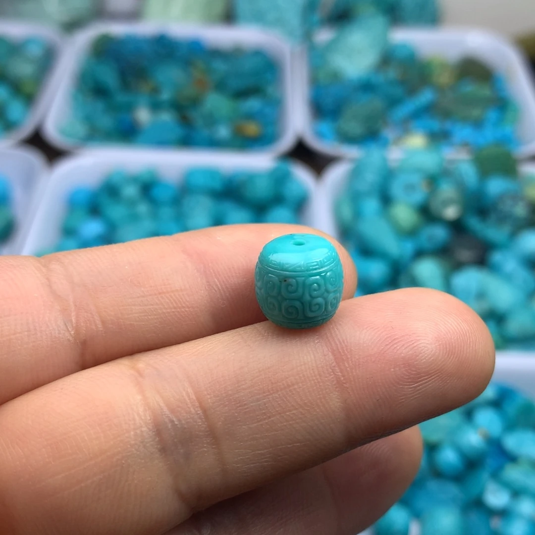 绿松石未镶嵌吊坠(不含链)