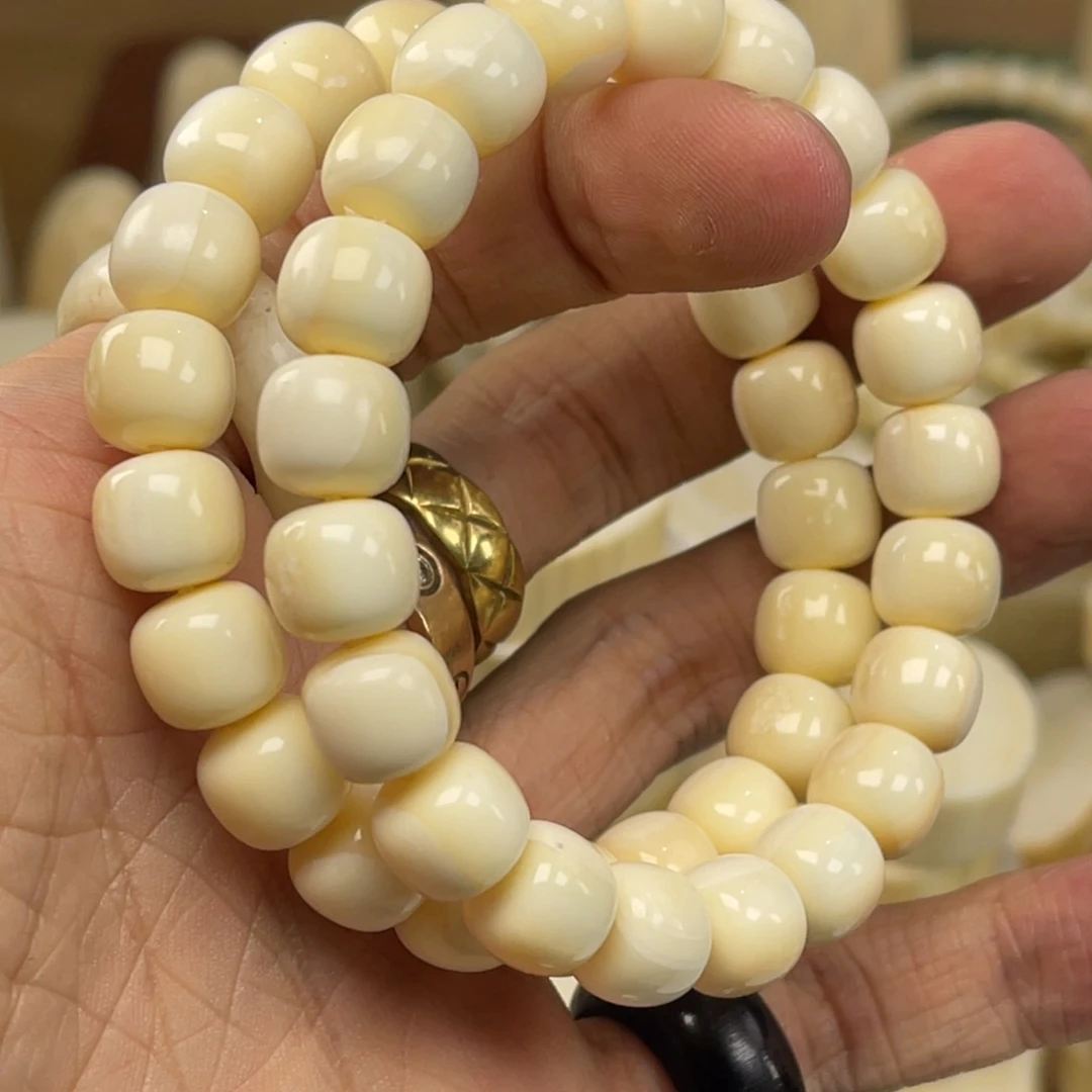 猛犸象牙手串/手链/手镯全品皮肉脑10老型