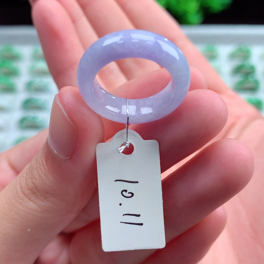 未镶嵌戒指翡翠天然