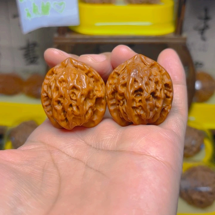 文玩核桃吊坠盘山公子