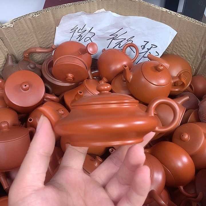 原矿朱泥茶壶茶具家用130