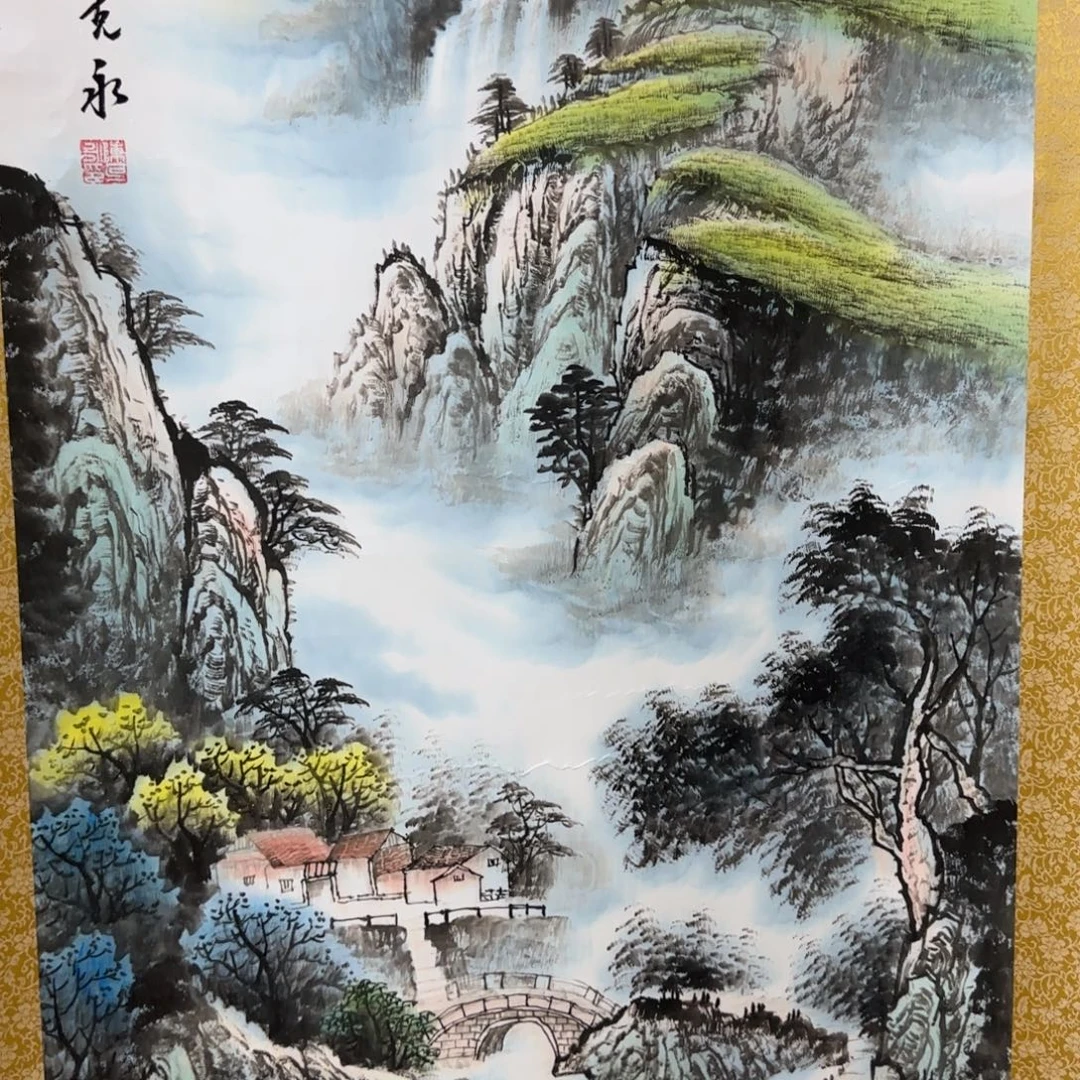 用***5QA原创山水作品！带证书！限购一单