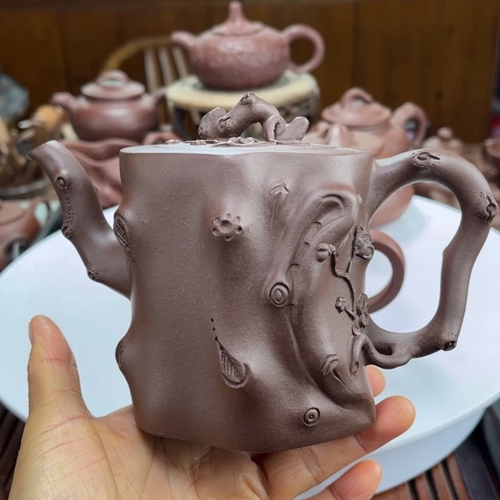 茶宠紫砂紫砂花茶