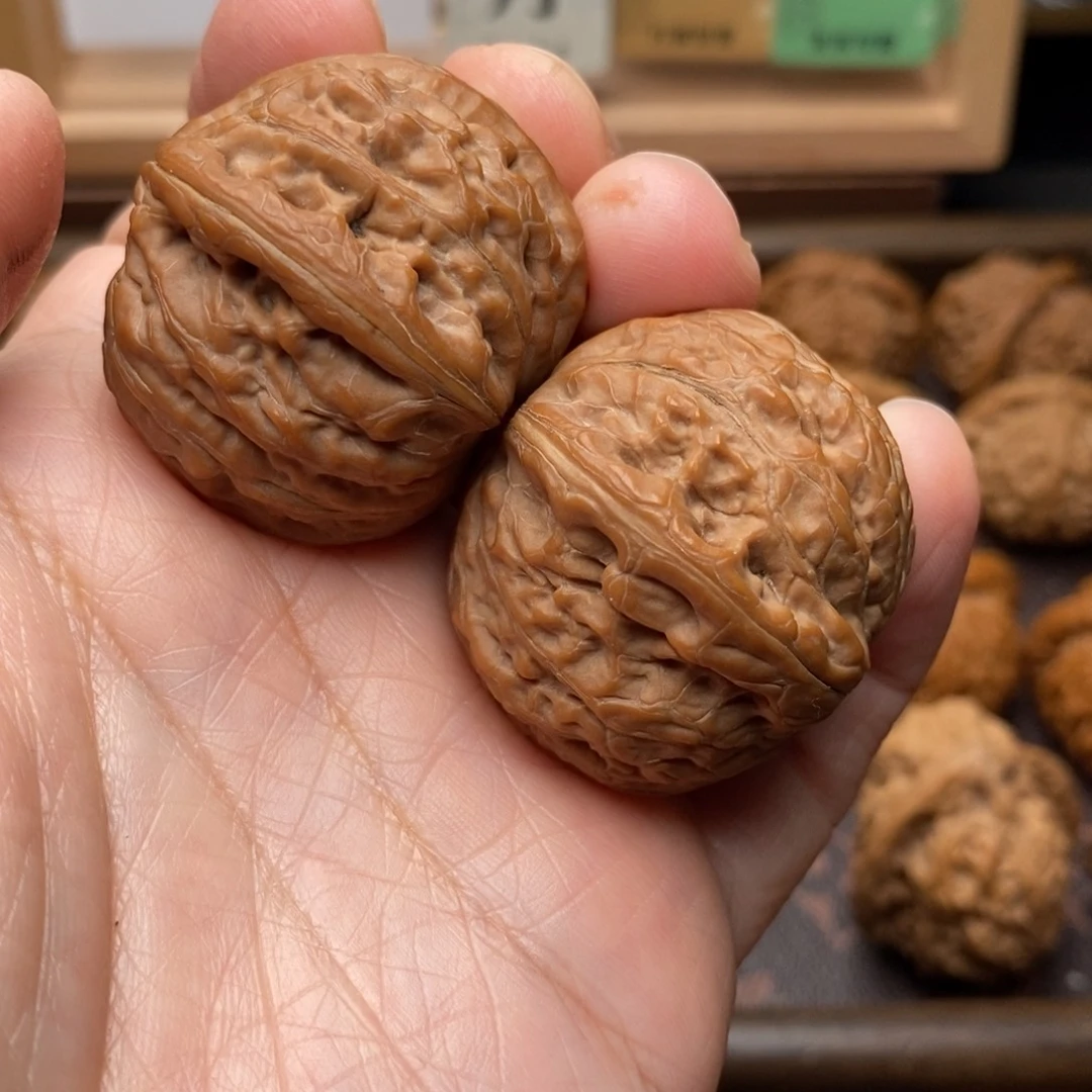 柠***i文玩核桃把件铁锤38.5