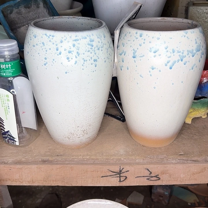 红陶微瑕花盆处理来啦