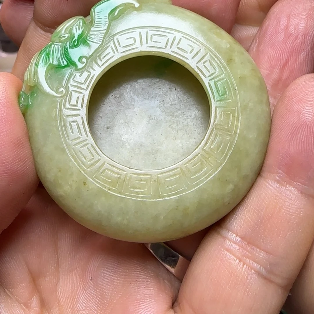 翡翠未镶嵌吊坠(不含链)南*