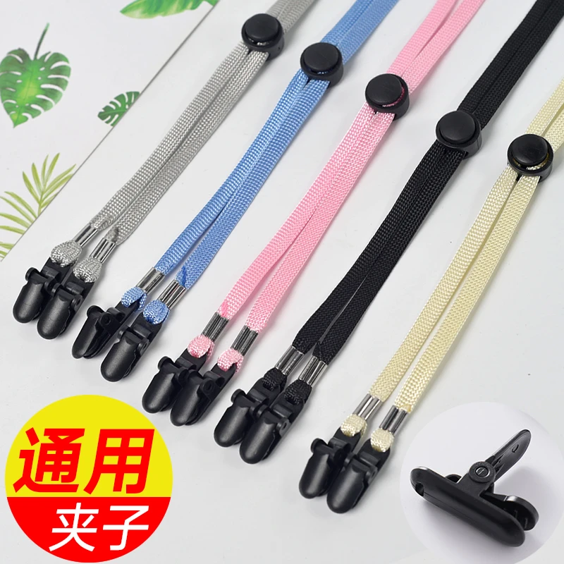 夹子防风绳帽子专用渔夫帽遮阳草帽防风防掉固定神器可调节固定夹