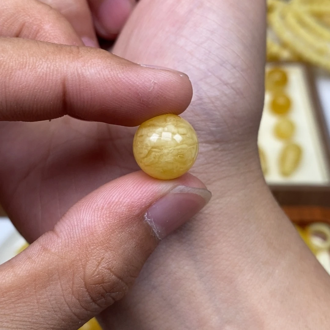 琥珀未镶嵌珠宝奇石13.3尺寸