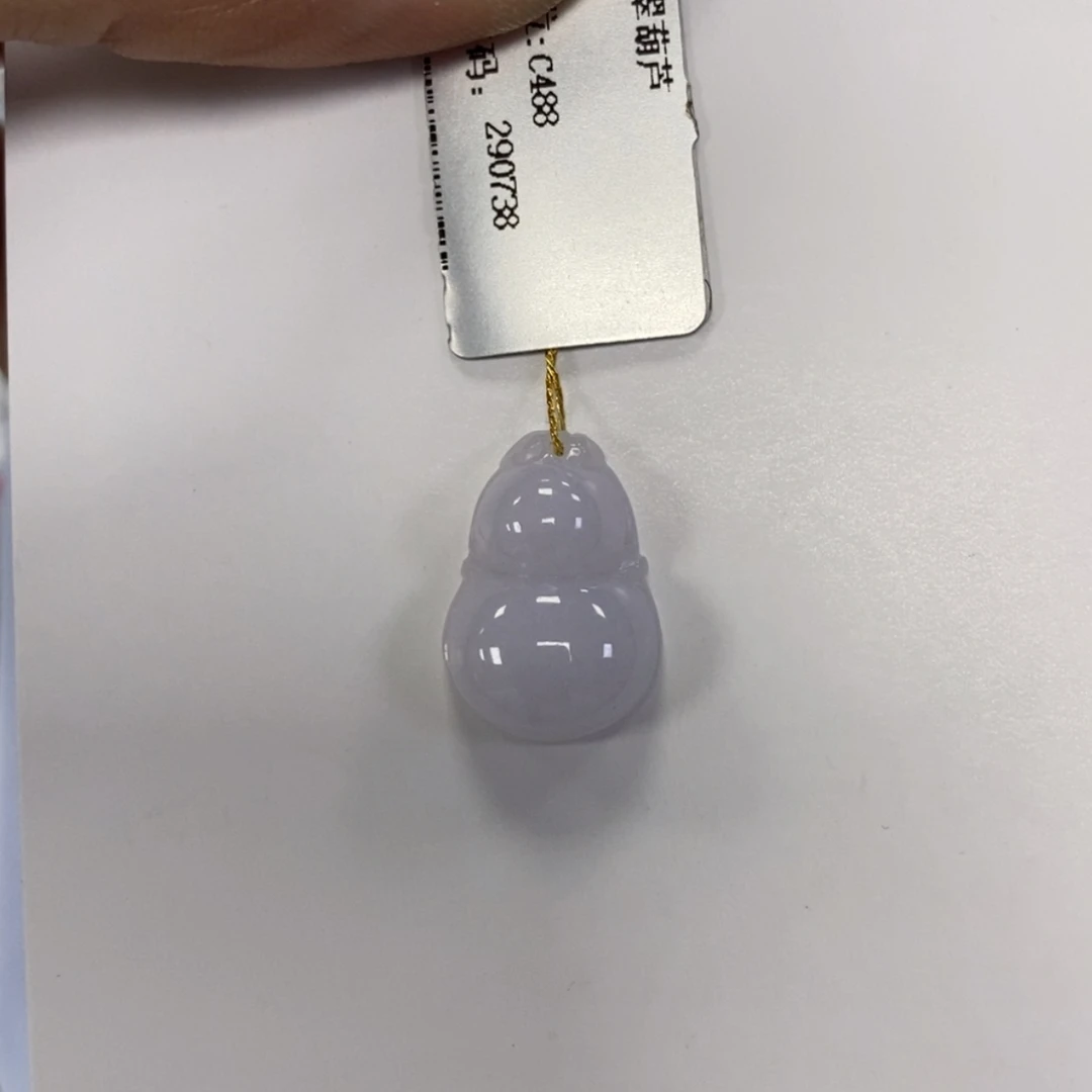 【闪购商品】颈饰未镶嵌翡翠小***圆葫芦