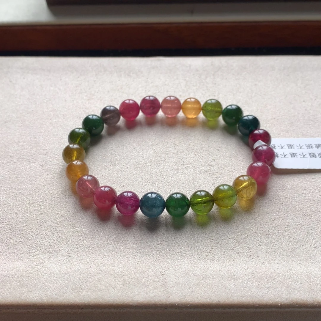 碧玺未镶嵌手链碧玺