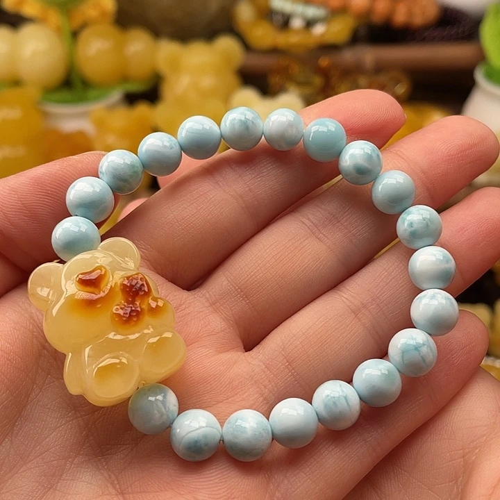 琥珀未镶嵌珠宝奇石