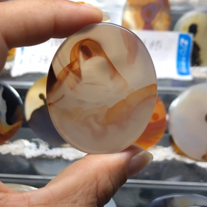 合金玛瑙/玉髓珠宝奇石68