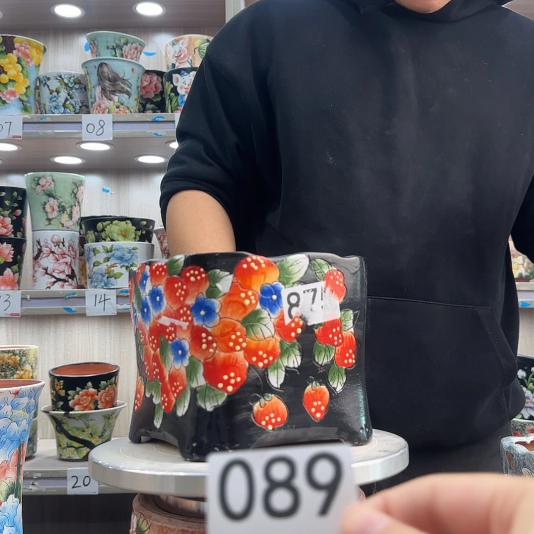 紫砂花盆瑕疵瑕疵089