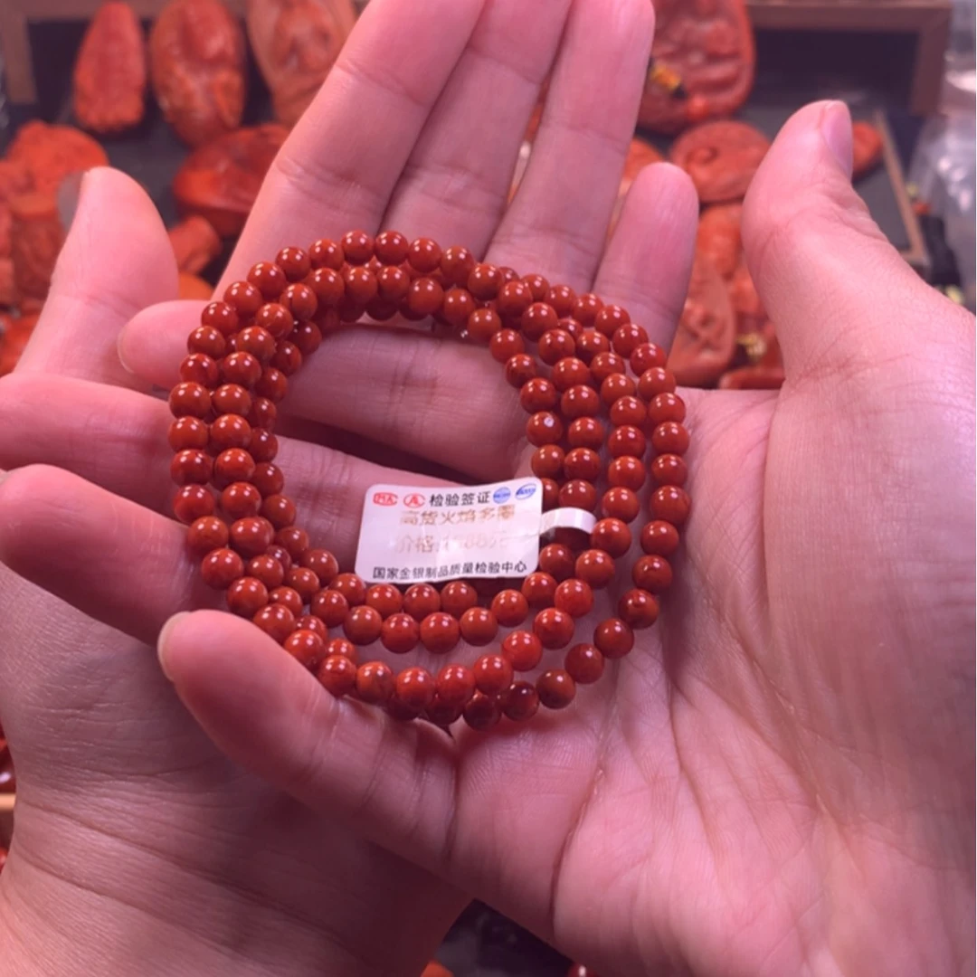 【闪购商品】未镶嵌多圈南红玛瑙