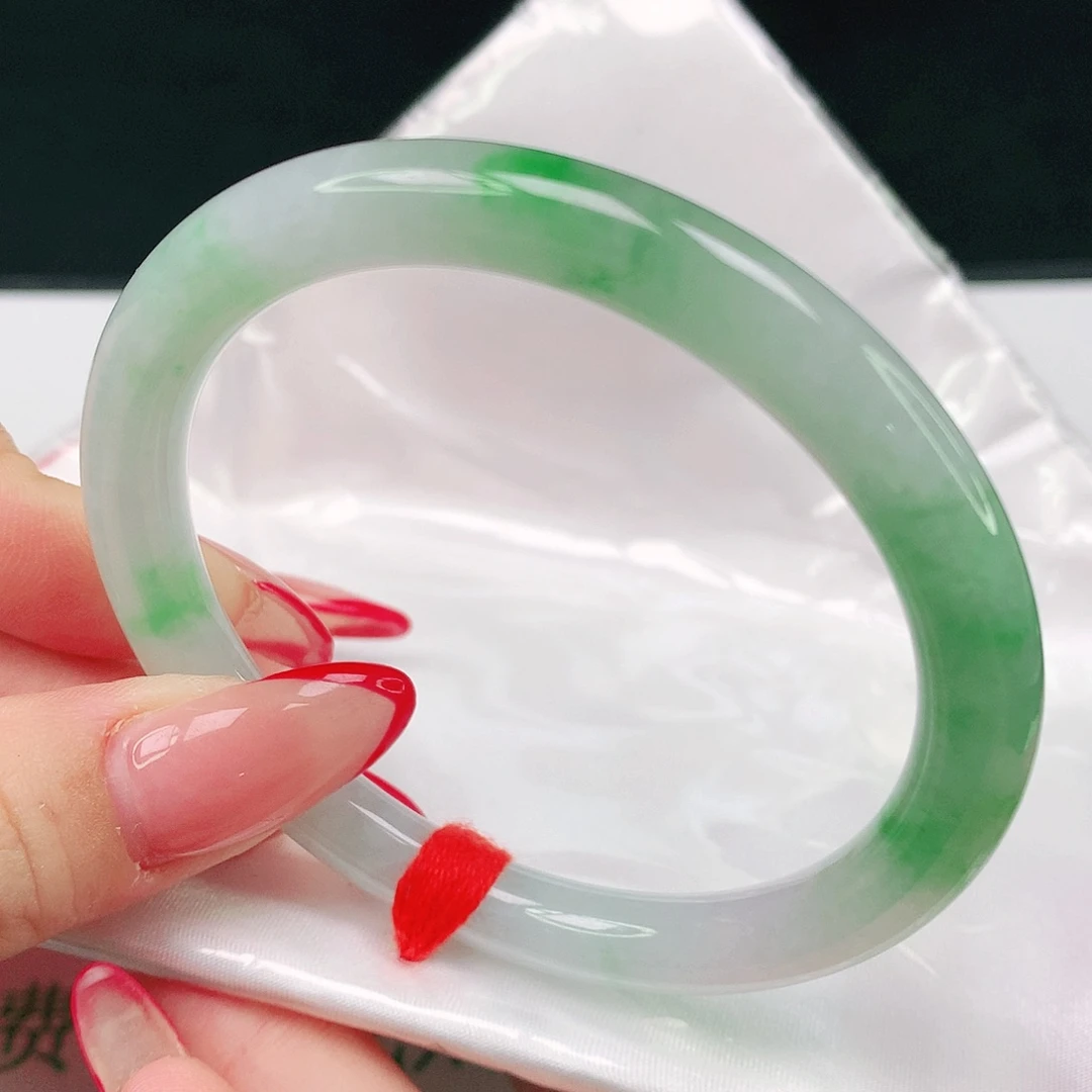 翡翠未镶嵌手镯天然翡翠1311