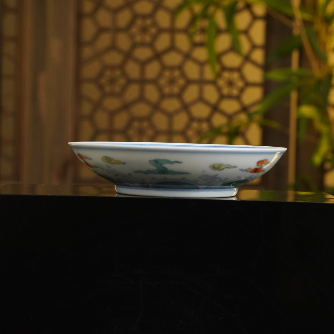 云龙盘（口径12.5cm）