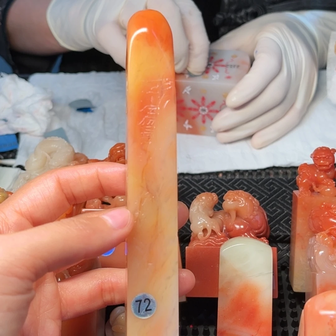 寿山石印石这个我是很看好啊