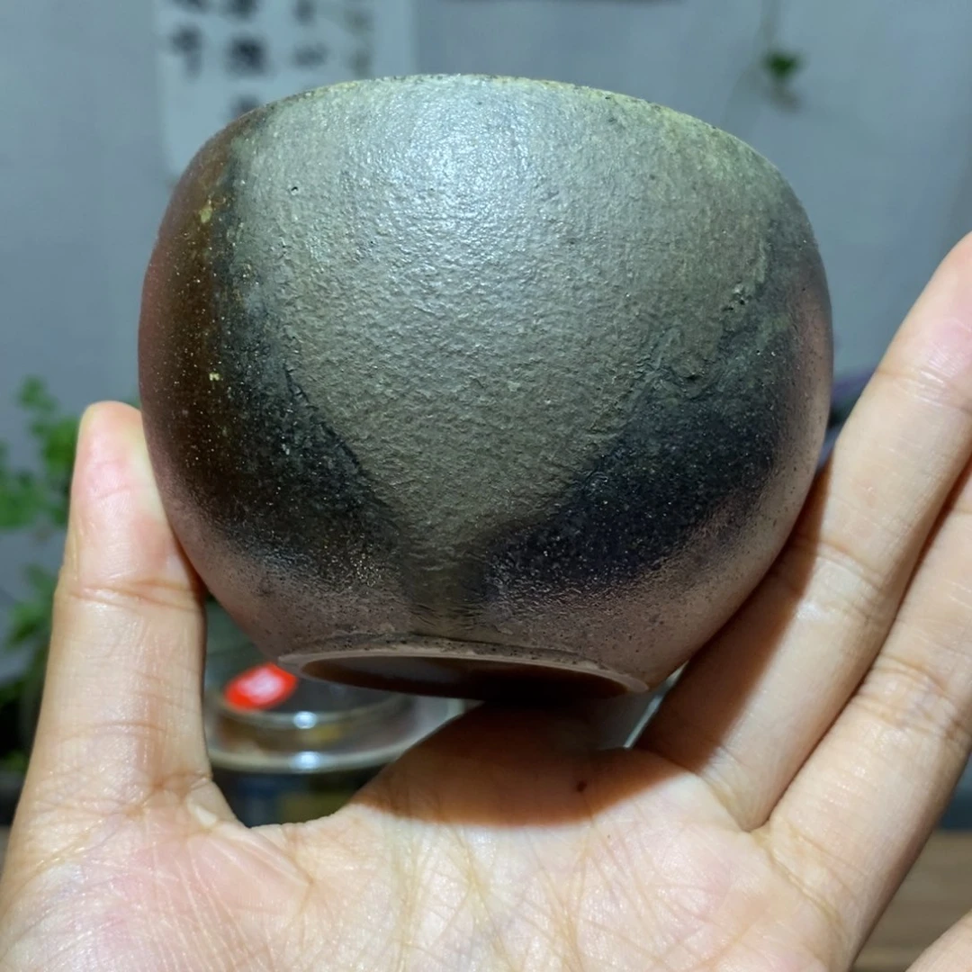 枯荣柴烧主人杯好看