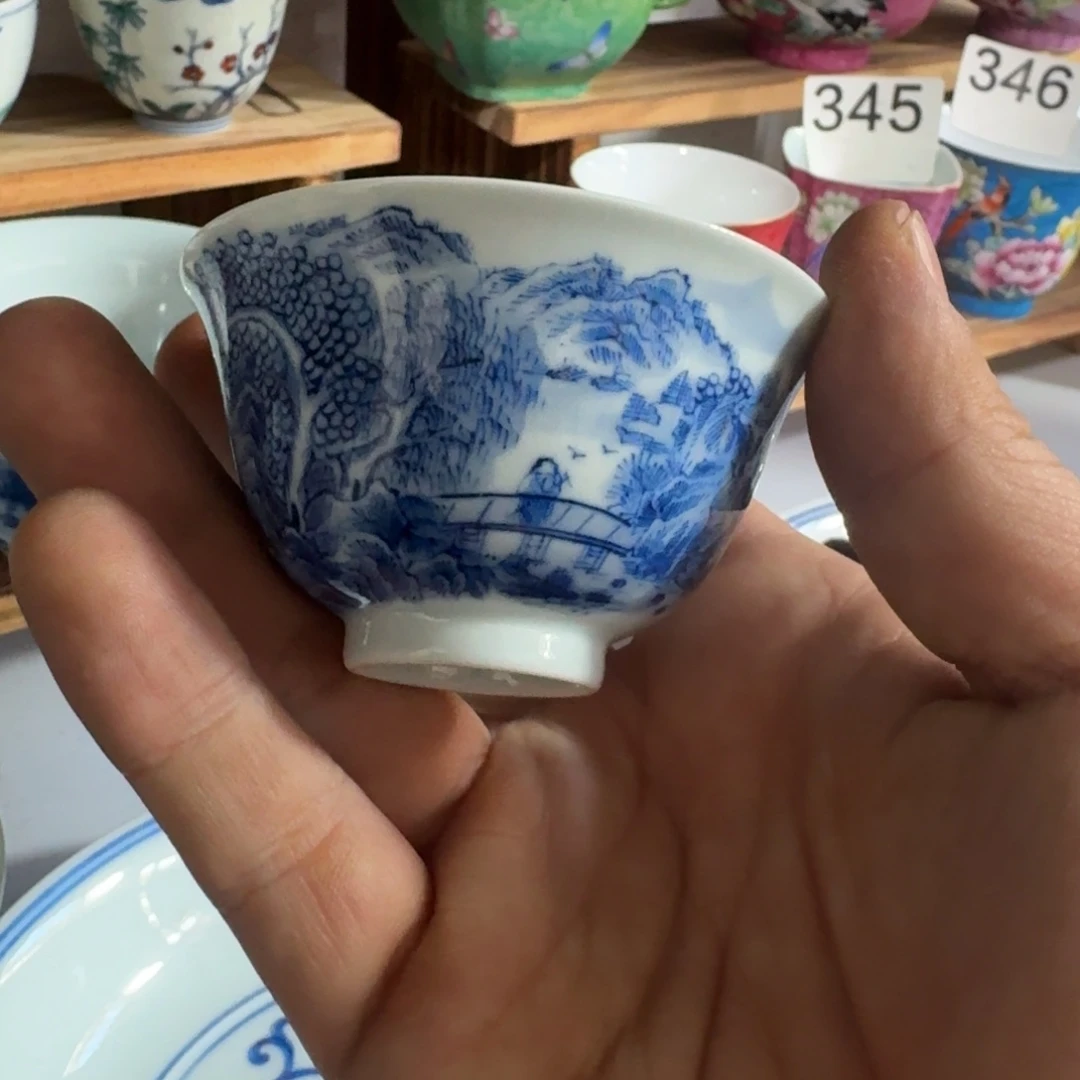 全手绘柴窑，顺丰当日发